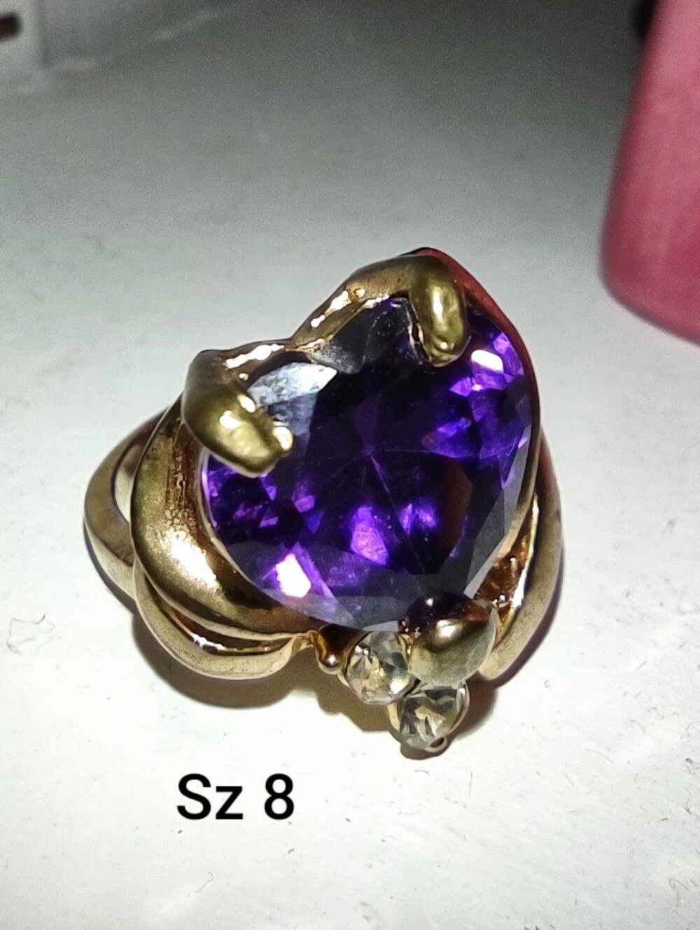 Purple Heart Ring